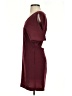 BCBGeneration 100% Polyester Solid Burgundy Casual Dress Size 0 - photo 5
