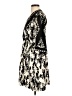 CAbi 100% Polyester Print Black Casual Dress Size XS - photo 5