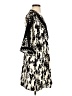 CAbi 100% Polyester Print Black Casual Dress Size XS - photo 4