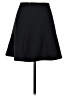 J.Crew Solid Black Formal Skirt Size 00 - photo 2
