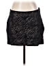 Express Animal Print Black Casual Skirt Size 8 - photo 1