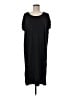 Double Zero Solid Black Casual Dress Size M - photo 1