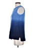 J. McLaughlin Blue Sleeveless Top Size S - photo 5