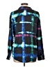 Venus Tie-dye Teal Long Sleeve Blouse Size L - photo 2