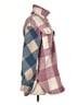 Central Park West 100% Polyester Plaid Purple Coat Size XS - photo 4