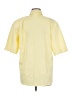 Cache Yellow Short Sleeve Button-Down Shirt Size M - photo 2