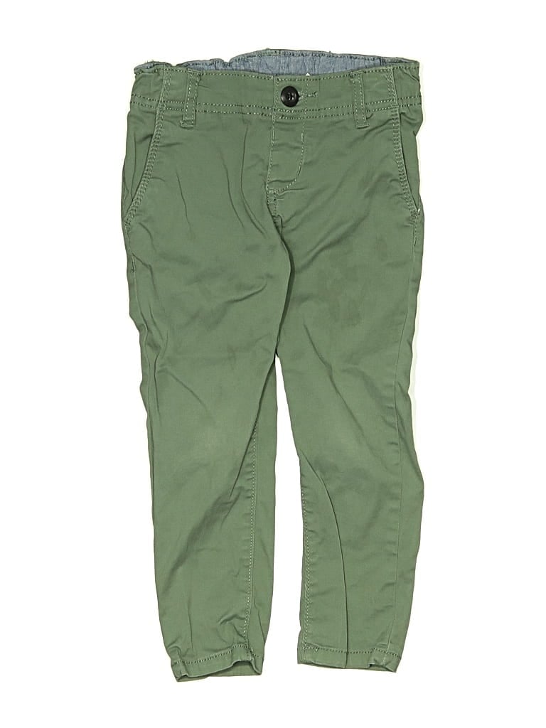 Pre-owned Oshkosh B'gosh Kids' Khakis In Green