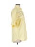 Cache Yellow Short Sleeve Button-Down Shirt Size M - photo 4