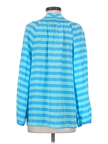 Lilly Pulitzer Long Sleeve Silk Top (view 2)