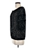CeCe Black 3/4 Sleeve Blouse Size M - photo 5