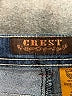 Crest Jeans Color Block Blue Jeans Size 11 - 12 - photo 7