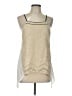 HD in Paris 100% Polyester Ivory Sleeveless Top Size L - photo 1