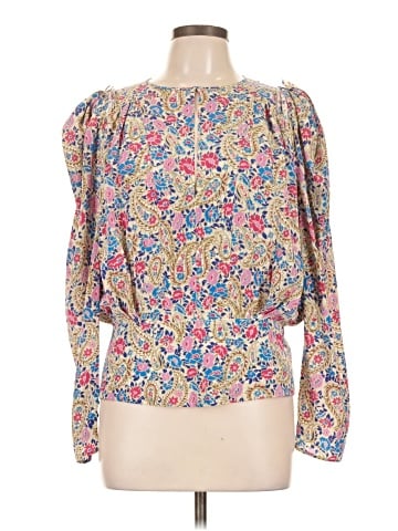 Isabel Marant 3/4 Sleeve Silk Top (view 1)