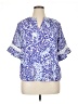 Zenergy by Chico's Print Blue Blazer Size XL - photo 1