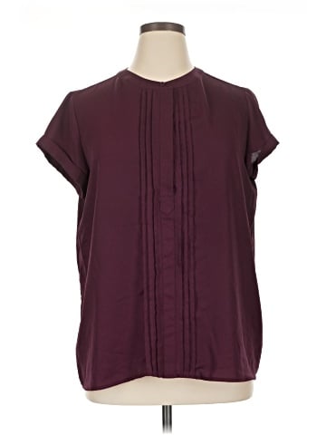 Simply Vera Vera Wang Short Sleeve Blouse (view 1)
