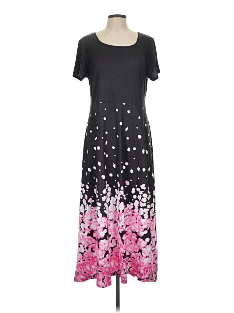 Pre-owned Made With Love Casual Dress In Black