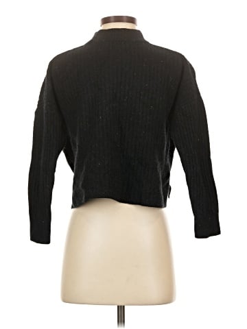 Madewell Donegal (Re)sourced Cashmere Ribbed Mockneck Pullover Sweater (view 2)