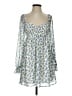 Thirty/Thirty 100% Polyester Blue Casual Dress Size S - photo 1