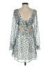 Thirty/Thirty 100% Polyester Blue Casual Dress Size S - photo 2