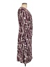 Laundry by Design Print Burgundy Casual Dress Size 12 - photo 4