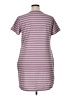 32 Degrees Stripes Burgundy Casual Dress Size XL - photo 2