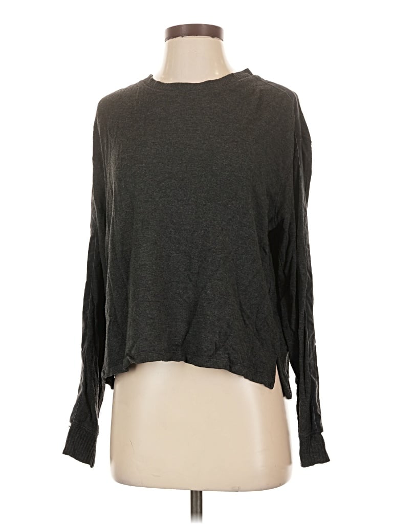 Pre-owned Splendid Pullover Sweater In Gray