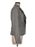 White House Black Market 100% Polyester Tweed Gray Blazer Size 8 - photo 4