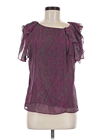BCBGeneration Short Sleeve Blouse (view 1)