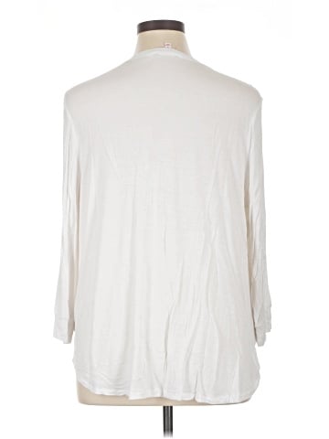 Molly & Isadora 3/4 Sleeve Button-Down Shirt (view 2)