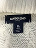 Lands' End 100% Cotton White Cardigan Size 10 - 12 - photo 7