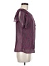 BCBGeneration Purple Short Sleeve Blouse Size M - photo 4