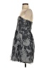 Calvin Klein Graphic Gray Cocktail Dress Size 2 - photo 5