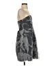 Calvin Klein Graphic Gray Cocktail Dress Size 2 - photo 4