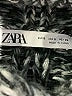 Zara Tweed Black Turtleneck Sweater Size S - photo 7