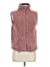 SO 100% Polyester Pink Faux Fur Vest Size M - photo 1