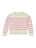 Crewcuts Outlet Stripes Pink Pullover Sweater Size 8 - 9 - photo 1