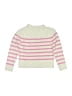 Crewcuts Outlet Stripes Pink Pullover Sweater Size 8 - 9 - photo 2
