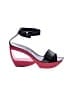 Robert Clergerie Red Wedges Size 8 1/2 - photo 1