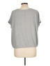 Express Gray Short Sleeve Top Size L - photo 2