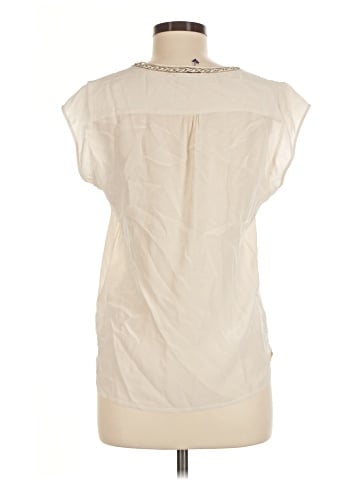 Gerard Darel Short Sleeve Silk Top (view 2)
