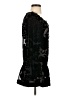 Hale Bob Black 3/4 Sleeve Silk Top Size XS - photo 4
