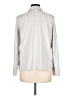 Splendid Stripes Silver Long Sleeve Blouse Size L - photo 2