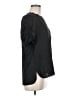DR2 100% Polyester Black Short Sleeve Blouse Size M - photo 4