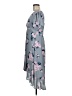 Candie's 100% Polyester Floral Gray Casual Dress Size M - photo 5