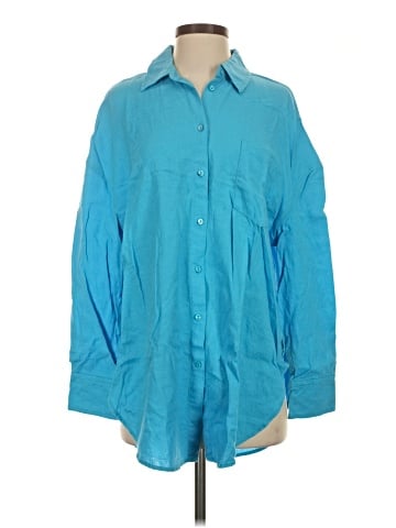 Only Long Sleeve Button-Down Shirt (view 1)