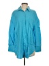 Only Teal Long Sleeve Button-Down Shirt Size S - photo 1