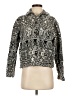 Chico's Design 100% Cotton Aztec Or Tribal Print Black Jacket Size Sm (0) - photo 1
