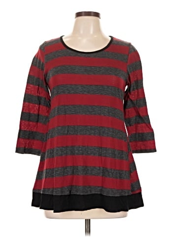 Chris & Carol 3/4 Sleeve Top (view 1)