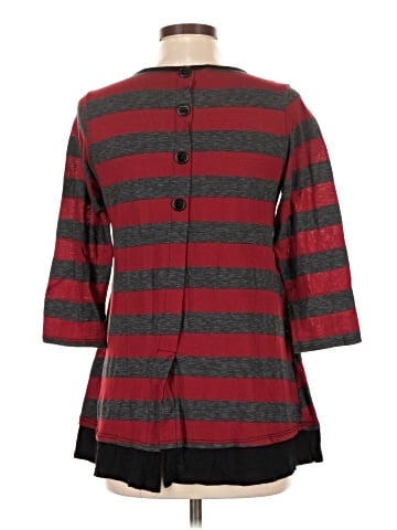 Chris & Carol 3/4 Sleeve Top (view 2)