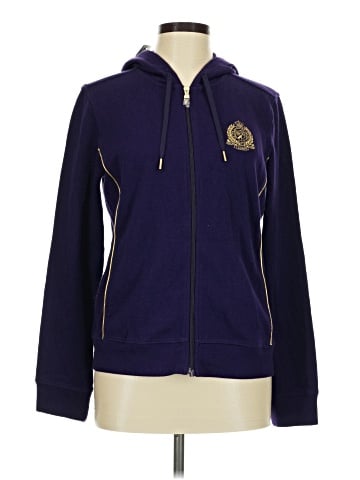 L-RL Lauren Active Ralph Lauren Zip Up Hoodie (view 1)